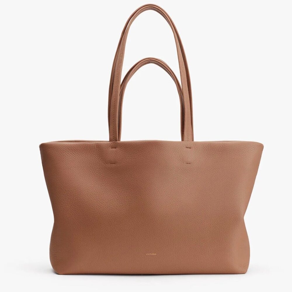 NWT Cuyana Small Easy Tote Caramel